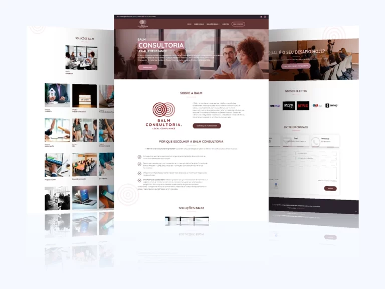 Balm Consultoria Site Institucional e Otimização SEO